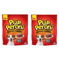 Pup-Peroni Dog Snacks (Filet Mignon & Bacon, 2 Pack 25 oz)