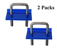 Toptow 64706 Trailer Hitch Tightener 2 Pack Anti-rattle Stabilizer for 1.25 inch and 2 inch Hitch Receivers, Aluminum, Anodizing Plating Rust Free, Hitch Clamp