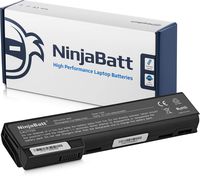 NinjaBatt Laptop Battery for HP 628666-001 628668-001 EliteBook 8460P 8470P 8570P 8560P 8460W ProBook 6560B 6460B 6475B 6570B 6470B 6465B 631243-001 634087-001 634089-001 CC06XL [6 Cells/4400mAh/48Wh]