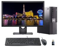 Dell Optiplex 980 Desktop PC Bundle with 22" FHD Monitor, Keyboard, Mouse, i5-650, 8GB, 240GB SSD, Win10 Pro (Renewed)