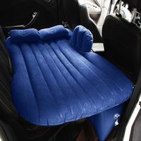 FBSPORT Car Travel Inflatable Mattress Air Bed Cushion Camping Universal SUV Extended Air Couch with Two Air Pillows