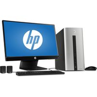 2018 HP Pavilion 550 Desktop Computer, Intel Dual-Core i3-4170 Processor 3.7GHz, 6GB Memory, 1TB HDD, 23in Monitor, Bluetooth 4.0, USB 3.0, HDMI, Windows 10 Home (Renewed)