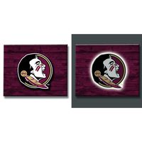Team Sports America Florida State University LED Metal Wall Art