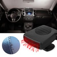 Car Defroster, 12V 150W Car Portable 2 in 1 Ceramic Heating Cooling Heater Fan Defroster Demister