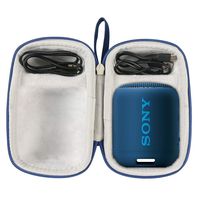 Khanka Hard Travel Case Replacement for Sony SRS-XB12 Extra Bass Portable Bluetooth Speaker (Blue)