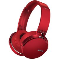 Sony XB950B1 Extra Bass Wireless Headphones with App Control, Red