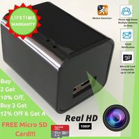 Hidden Spy Security Cameras for Homes. Wireless IP WiFi Home Surveillance Indoor Camera Cam System. Monitor Nanny, Baby, Pet, Dog, House, HD 1080P Video. Webcam Needs No Battery. Motion Sensor