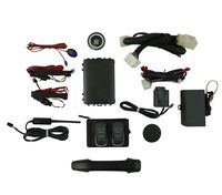 EasyGO AM-PLT-NH731P Smart Key Remote Start and Alarm System with Crystal Black Pearl Driver's Door Handle for Honda Pilot