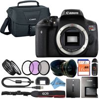 Canon EOS Rebel T6i 24.2MP Digital SLR Camera Retail Packaging Accessory Bundle (Body Only)