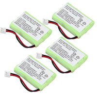 TOPCHANCES 4 Pack Cordless Phone Battery for Motorola SD-7501 SD-7502 SD-7561 SD-7581 MD4250 MD4260 MD7101 MD7151 MD7161 MD725 V-Tech 89-1323-00-00