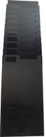 Acroprint M120R 25-Pocket Time Card Rack (Black)