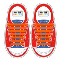 HOMAR No Tie Shoelaces for Kids and Adults - Best in Sports Fan Shoelaces - Stretch Silicone Elastic No Tie Shoe Laces with Multicolor for Sneaker Boots Board Shoes and Casual Shoes