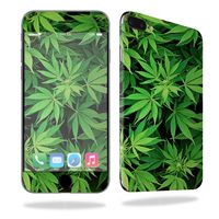 MightySkins Skin Compatible with Apple iPhone 7 Plus - Weed | Protective, Durable, and Unique Vinyl Decal wrap Cover | Easy to Apply, Remove, and Change Styles | Made in The USA
