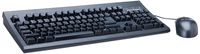 Combo 104KEY PS2 Keyboard & Optical Scroll Mouse Black Pc
