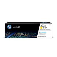 HP 202X | CF502X | Toner Cartridge | Yellow | High Yield