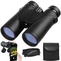 10 X 42 Binocular for Adults, Professional Compact Binoculars for Bird Watching Hunting Travel Sporting Events, Waterproof Lightweight BAK4 Roof Prism Binocular B28