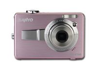 Sanyo E760 7.1MP Digital Camera with 3x Optical Zoom (Pink)
