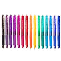 Vanstek 15 Colors Retractable Erasable Gel Pens Clicker, Fine Point(0.7), Make Mistakes Disappear, Premium Comfort Grip for Drawing Writing Planner and School Supplies