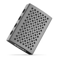 COMISO Mini Portable IPX7 Waterproof Bluetooth Speakers with 5W Enhanced Bass Up to 8 Hours Playtime for Outdoor Activities, Bathroom, Hiking, Biking, Pool-Grey