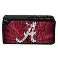 AudioSpice NCAA Alabama Crimson Tide BX-100 Bluetooth Speaker, Black