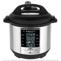 Instant Pot Max 9-in-1 Electric Pressure Cooker, Slow Cooker, Rice Cooker, Steamer, Saute, Yogurt Maker, Sous Vide, Canning, and Warmer, 6 Quart, Unlimited Smart Programs