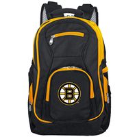 NHL Boston Bruins Colored Trim Premium Laptop Backpack
