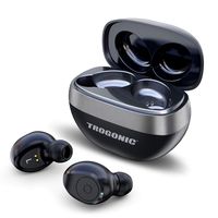 Trogonic TE1 True Wireless Earbuds, TWS 5.0 IPX 5 Sweatproof Bluetooth Earbuds Stereo Headphones in-Ear Built-in Mic Headset Premium Sound with Deep Bass for Sport