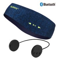 Bluetooth Headband Headphones blueear Wireless Sleepphone Sports Sweatband Hairband (Blue)