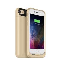 mophie juice pack wireless  - Charge Force Wireless Power - Wireless Charging Protective Battery Pack Case for Apple iPhone 8 and iPhone 7 - Gold