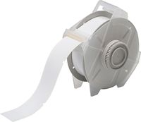 Brady 121563 GlobalMark White Labeling Tape (300 Labels per Roll)