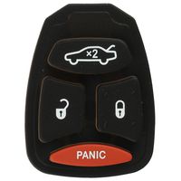 Discount Keyless Replacement Trunk Button Pad Compatible with KOBDT04A