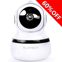 Security Home IP Camera System 1080p HD - Baby, Pet, Nanny Best Monitor - Wireless WiFi Smart Indoor Surveillance Internet Cam with Night Vision, Pan/Tilt, Two Way Audio, Motion Sensor, SD (Premium)