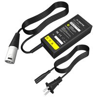 24V 2A Scooter Battery Charger for Jazzy Power Chair,Pride Hoveround Mobility,Schwinn S300 S350 S400 S500 S650,Ezip 400 500 650 750 900 Mountain Trailz,Shoprider,Golden Buzzaround Lite