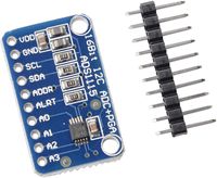 REES52 16 Bit I2C ADS1115 Module ADC 4 Channel with Pro Gain Amplifier for Arduino RPi