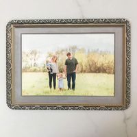 Fodeez  Adhesive Frames package of 5 4x6 clear image area