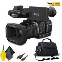 Panasonic HC-X1000 4K DCI/Ultra HD/Full HD Camcorder with Carrying Case and Cleaning Kit