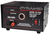 Pyramid PS15KX 10A/13.8V Power Supply with Car Ch
