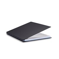 Pina Zangaro Vista 11x14 Portrait Screwpost Binder Onyx, Includes 20 Pro-Archive Sheet Protectors (34089)