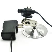 5mw 650nm Red Focus Laser Dot Diode Module +5V Adapter + Holder Adjustable