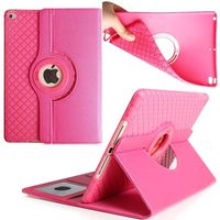 iPad Pro 10.5 Soft TPU case Cover,INorton Flexible Soft PU Leather Soft TPU Inner Bumper Smart Case with Card Holder for Apple iPad Pro 10.5,A1701 A1709,Hot Pink