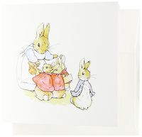 3dRose Vintage Drawing From Peter Rabbit Story - Greeting Cards, 6 x 6 inches, set of 12 (gc_101812_2)