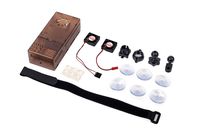 Summitlink V3 Case Dual Fans for Stratux ADS-B Kit Fits AHRS Module and GPYes (Tint)