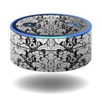 MightySkins Skin Compatible with Amazon Echo Dot - Floral Retro | Protective, Durable, and Unique Vinyl Decal wrap Cover | Easy to Apply, Remove, and Change Styles | Made in The USA