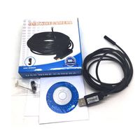 IMAXCO 2M Handheld Waterproof Inspection Boroscope 6 LED Endoscope HD Camera 640x480 pixels Tube Testers
