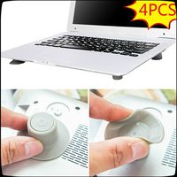 shengyuze Laptop Sucker Heat Dissipation Sink Pad Foot Cushion Notebook Computer Support Space Saving for Home Storage, PVC