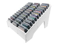 Ink Pad Storage Holder and Stamp Pad Storage for Distress Oxide Ink and Others Sits Horizontal or Vertical - Stores 36 Ink Pads Craft Storage Organizer
