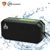 Portable Bluetooth Wireless Speakers, IP65 Waterproof Bluetooth Speakers,10-Hour Playtime Portable Phone Speakers, Built-in Mic Outdoor Wireless Speakers for iPhone iPad Android Phones Computer Etc.