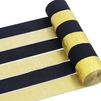 Coceca 12 Rolls Crepe Paper Streamers, 2 Colors, for Various Birthday Party Wedding Festival Party Decorations