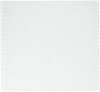 Compulabel Pinfeed Labels Fanfold Permanent Adhesive, 3" x 15/16", White (140308)