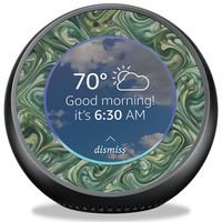 MightySkins Skin Compatible with Amazon Echo Spot - Marble Swirl | Protective, Durable, and Unique Vinyl Decal Wrap Cover | Easy to Apply, Remove, and Change Styles | Made in The USA